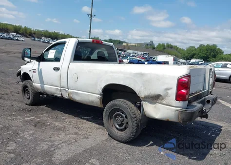 2008 Dodge Ram 2500 St/Sxt из США, поврежденный, VIN 3D7KS26D38G132899